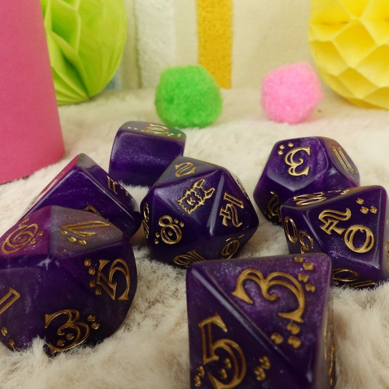 Llama Dice Set: Zippy (Preorder)