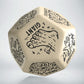 Monster Generator Die: Beige&Black (Preorder)