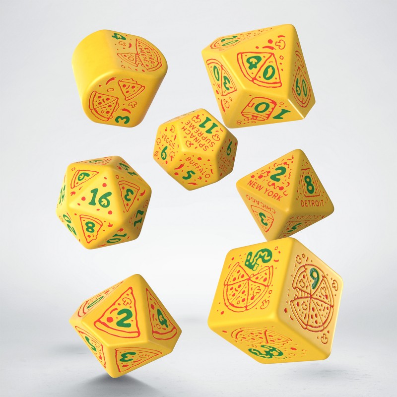Pizza Dice Set: Margherita (Preorder)