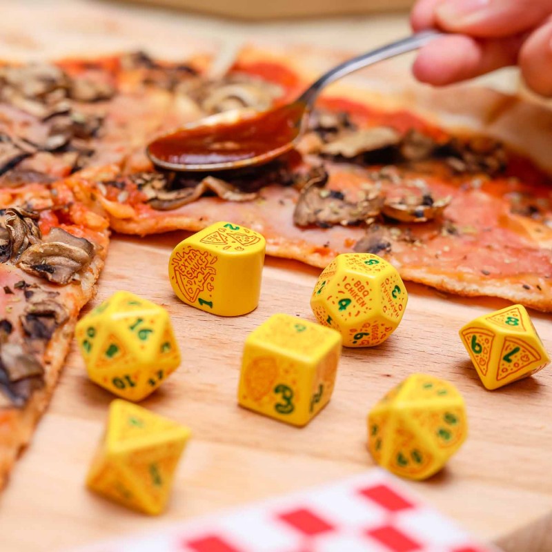 Pizza Dice Set: Margherita (Preorder)