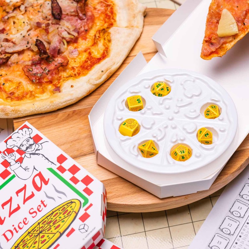Pizza Dice Set: Margherita (Preorder)