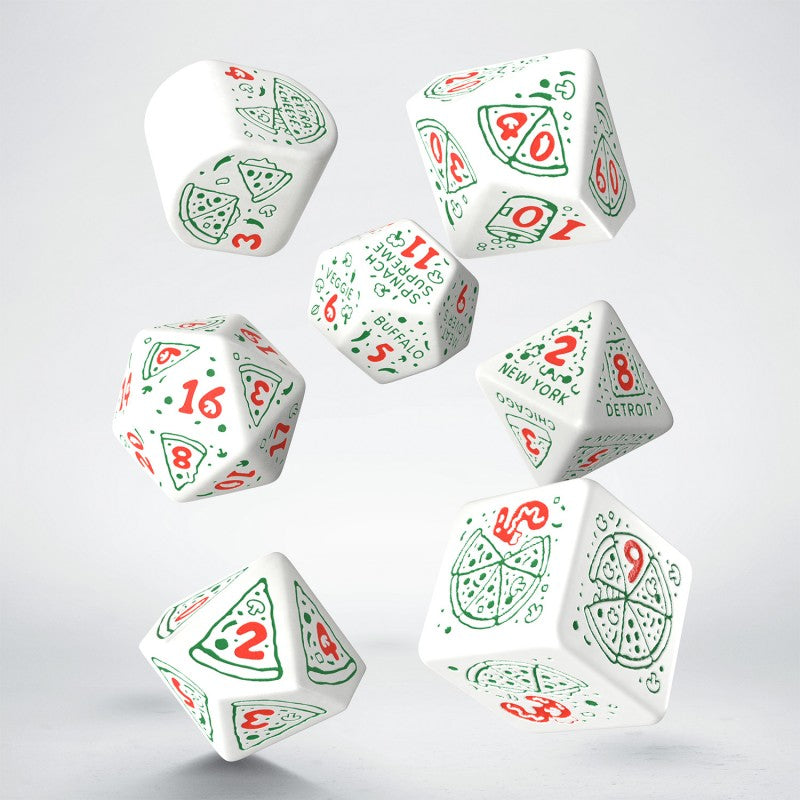 Pizza Dice Set: Pepperoni (Preorder)