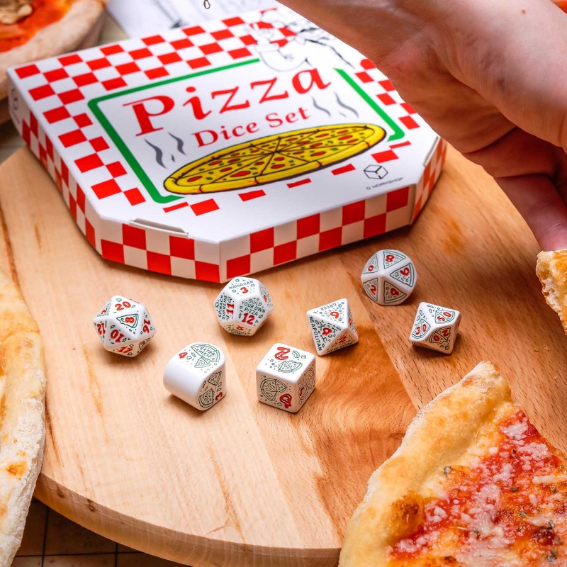 Pizza Dice Set: Pepperoni (Preorder)