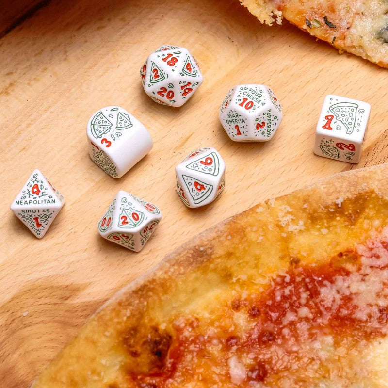 Pizza Dice Set: Pepperoni (Preorder)
