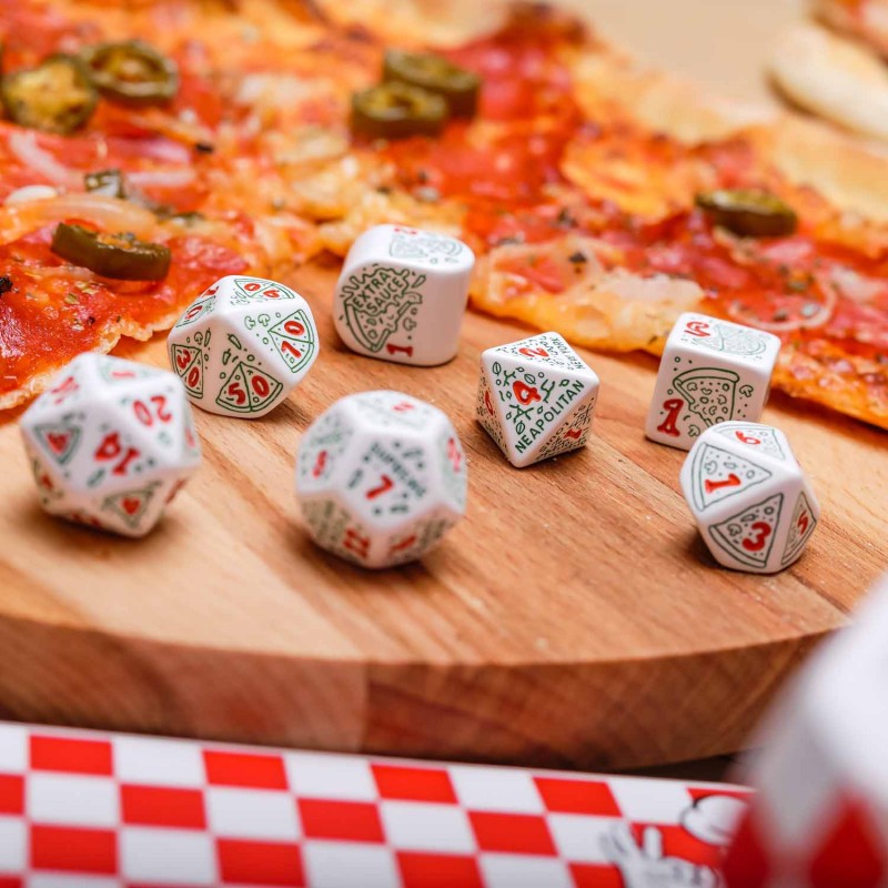 Pizza Dice Set: Pepperoni (Preorder)