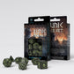 Runic Black & glow-in-the-dark Dice Set (Preorder)