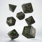 Runic Bottle-green & gold Dice Set (Preorder)