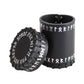 Runic Black Leather Dice Cup (Preorder)