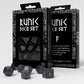 Runic Mixed-blue & gold Dice Set (Preorder)