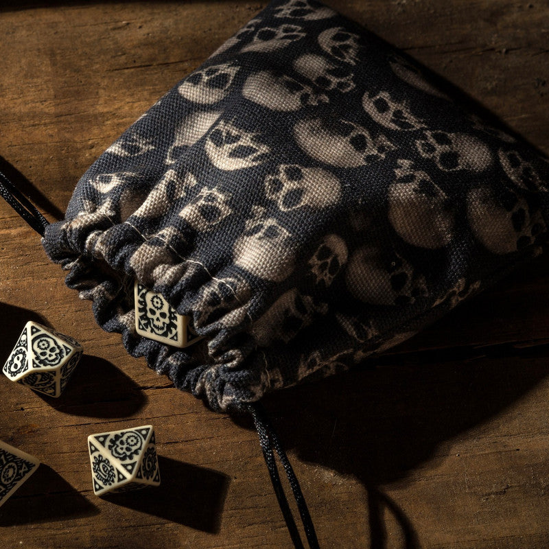 Skull Fullprint Dice Bag (Preorder)
