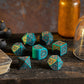 Steampunk Clockwork: Nautical Apparatus Modern Dice Set (Preorder)