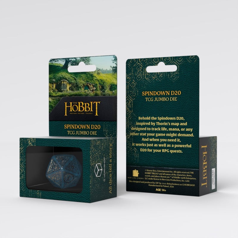 The Hobbit Spindown D20 - Aether TCG Jumbo Die (Preorder)
