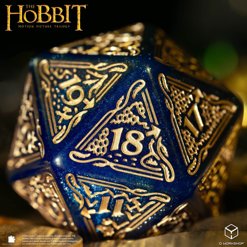 The Hobbit Spindown D20 - Aether TCG Jumbo Die (Preorder)