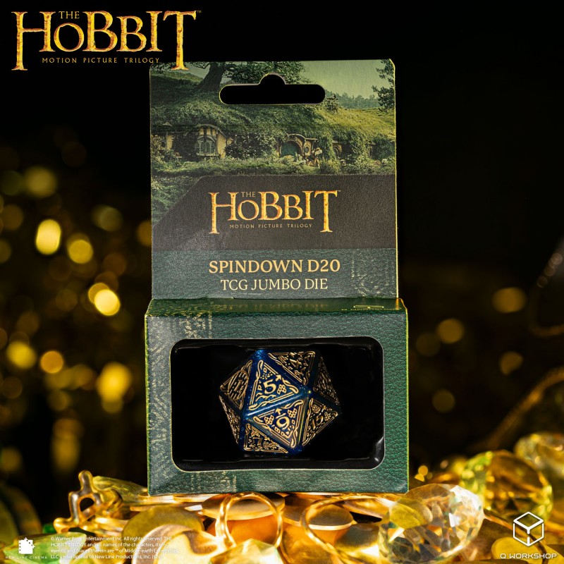 The Hobbit Spindown D20 - Aether TCG Jumbo Die (Preorder)