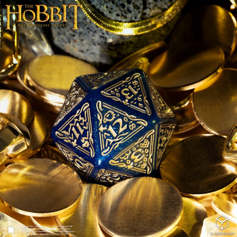 The Hobbit Spindown D20 - Aether TCG Jumbo Die (Preorder)