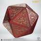 The Hobbit Spindown D20 - Ember TCG Jumbo Die (Preorder)