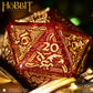 The Hobbit Spindown D20 - Ember TCG Jumbo Die (Preorder)