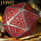 The Hobbit Spindown D20 - Lunaris TCG Jumbo Die (Preorder)