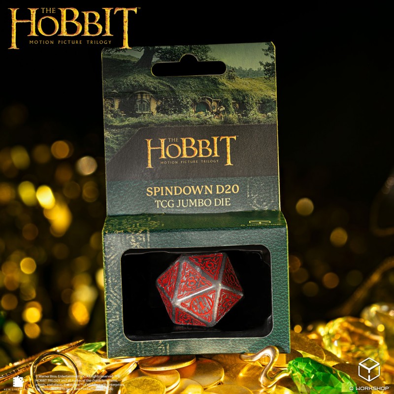The Hobbit Spindown D20 - Lunaris TCG Jumbo Die (Preorder)