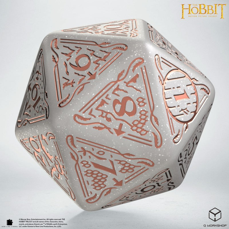 The Hobbit Spindown D20 - Radiant TCG Jumbo Die (Preorder)