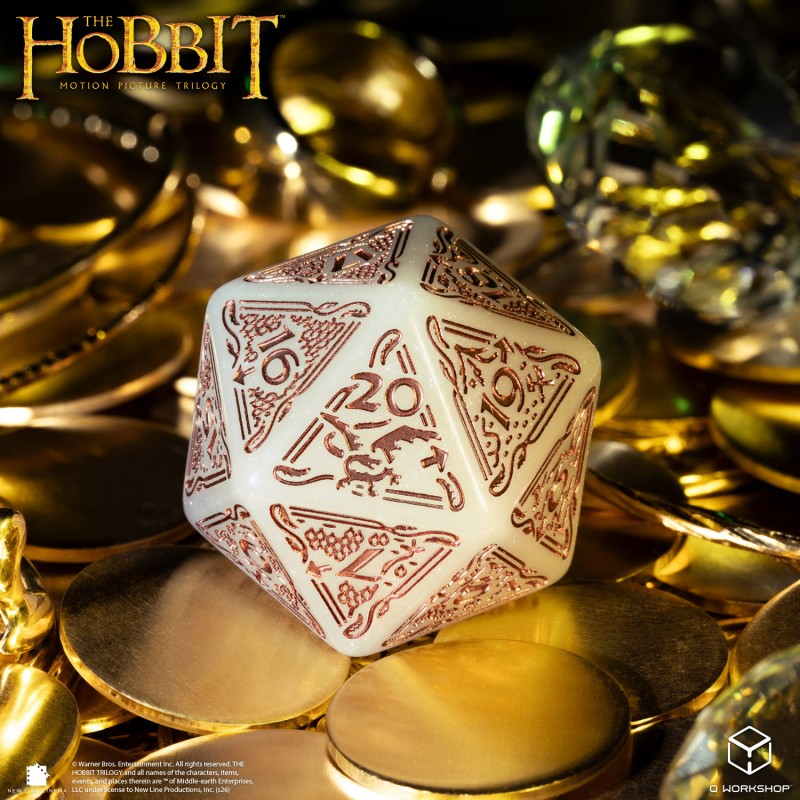The Hobbit Spindown D20 - Radiant TCG Jumbo Die (Preorder)