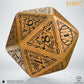 The Hobbit Spindown D20 - Solaris TCG Jumbo Die (Preorder)