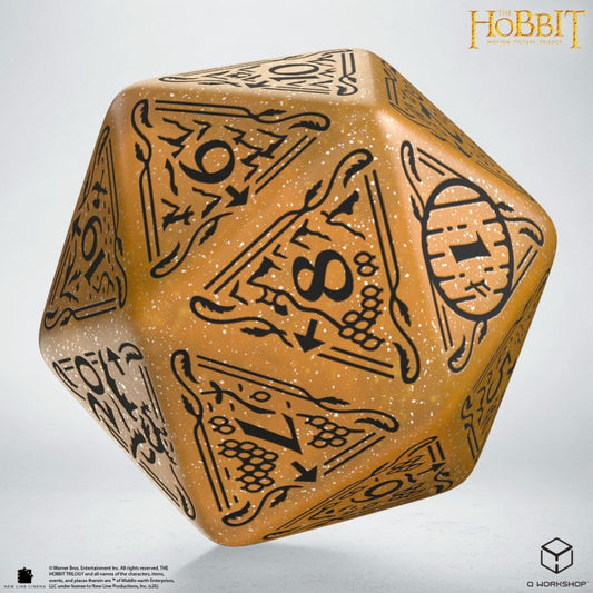 The Hobbit Spindown D20 - Solaris TCG Jumbo Die (Preorder)