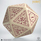 The Hobbit Spindown D20 - Terra TCG Jumbo Die (Preorder)
