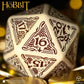 The Hobbit Spindown D20 - Terra TCG Jumbo Die (Preorder)