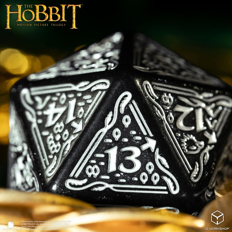 The Hobbit Spindown D20 - Umbral TCG Jumbo Die (Preorder)