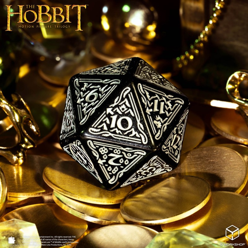 The Hobbit Spindown D20 - Umbral TCG Jumbo Die (Preorder)