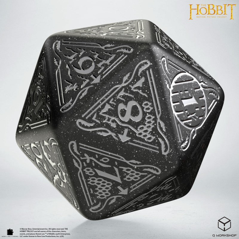 The Hobbit Spindown D20 - Umbral TCG Jumbo Die (Preorder)
