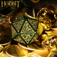 The Hobbit Spindown D20 - Verdant TCG Jumbo Die (Preorder)