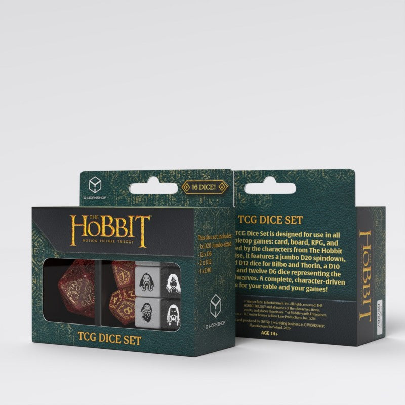 The Hobbit TCG Dice Set - Ember Hearth (Preorder)
