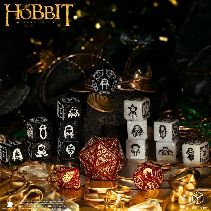 The Hobbit TCG Dice Set - Ember Hearth (Preorder)