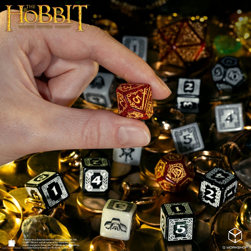 The Hobbit TCG Dice Set - Ember Hearth (Preorder)