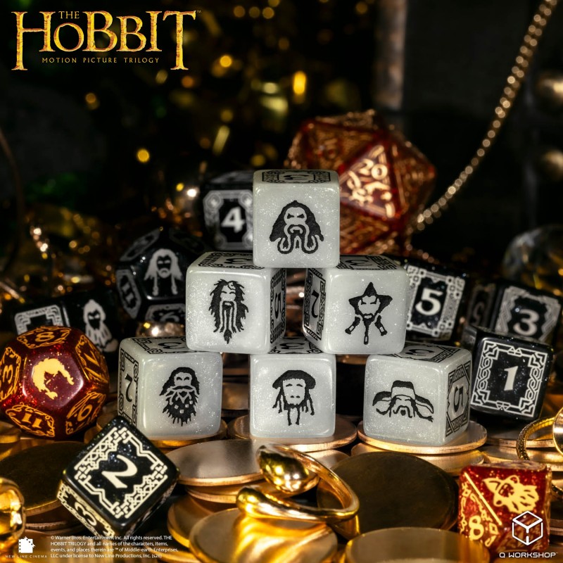 The Hobbit TCG Dice Set - Ember Hearth (Preorder)