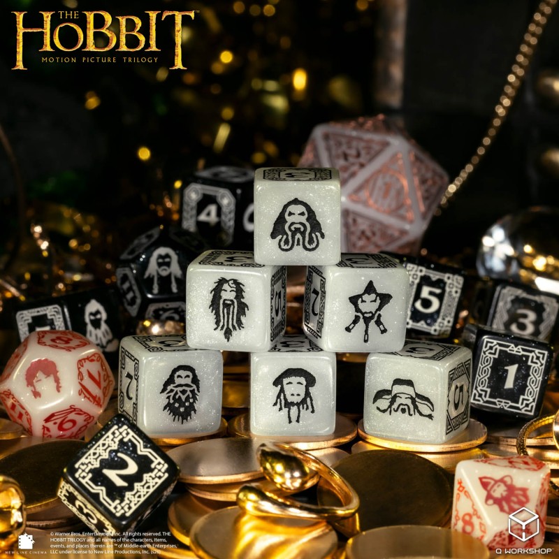 The Hobbit TCG Dice Set - Radiant Dawn (Preorder)