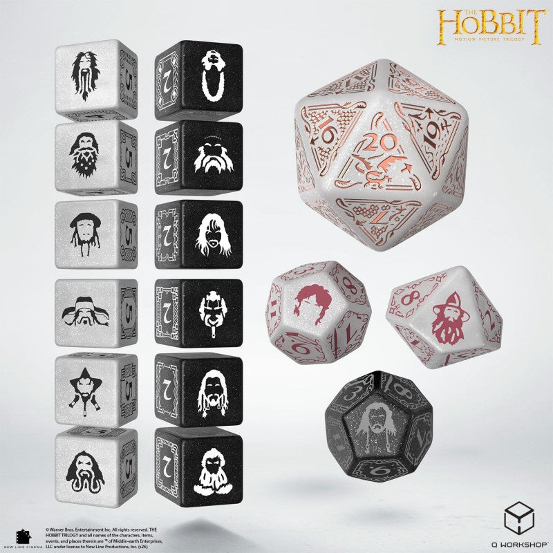 The Hobbit TCG Dice Set - Radiant Dawn (Preorder)