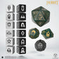 The Hobbit TCG Dice Set - Verdant Grove (Preorder)