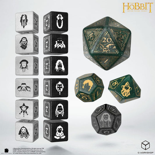 The Hobbit TCG Dice Set - Verdant Grove (Preorder)