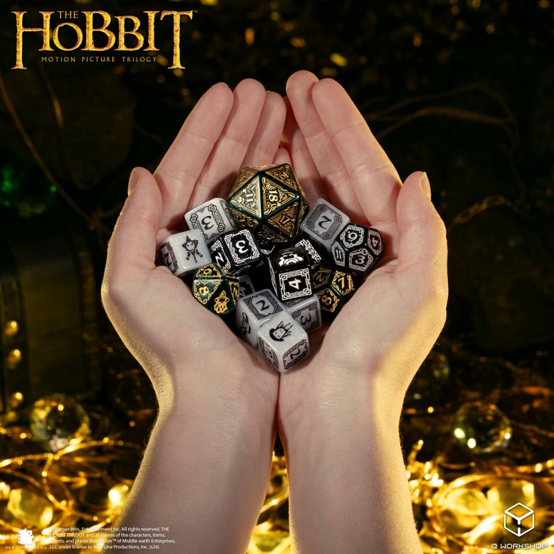 The Hobbit TCG Dice Set - Verdant Grove (Preorder)