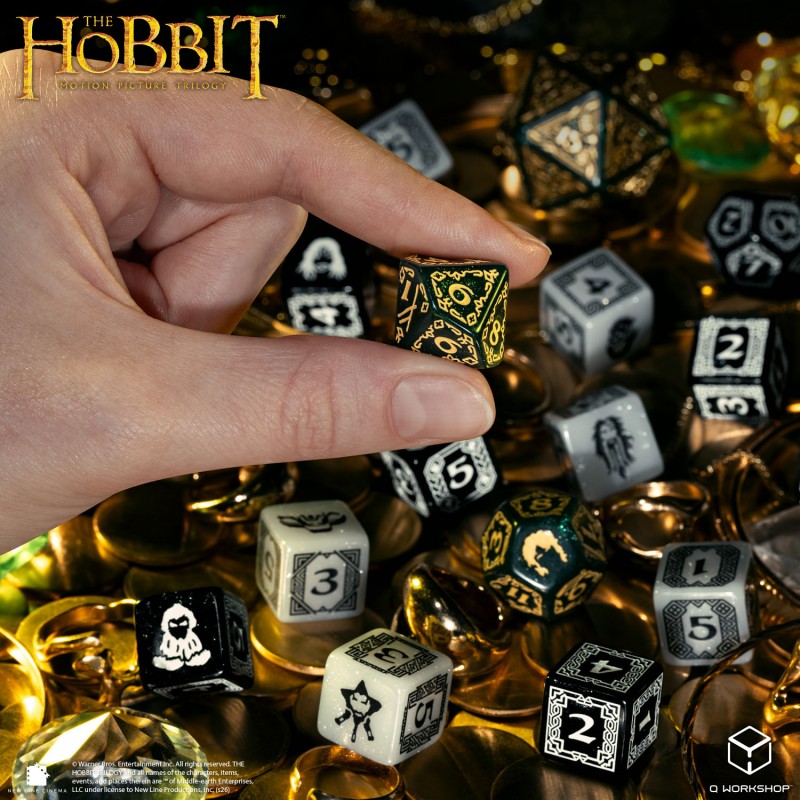 The Hobbit TCG Dice Set - Verdant Grove (Preorder)