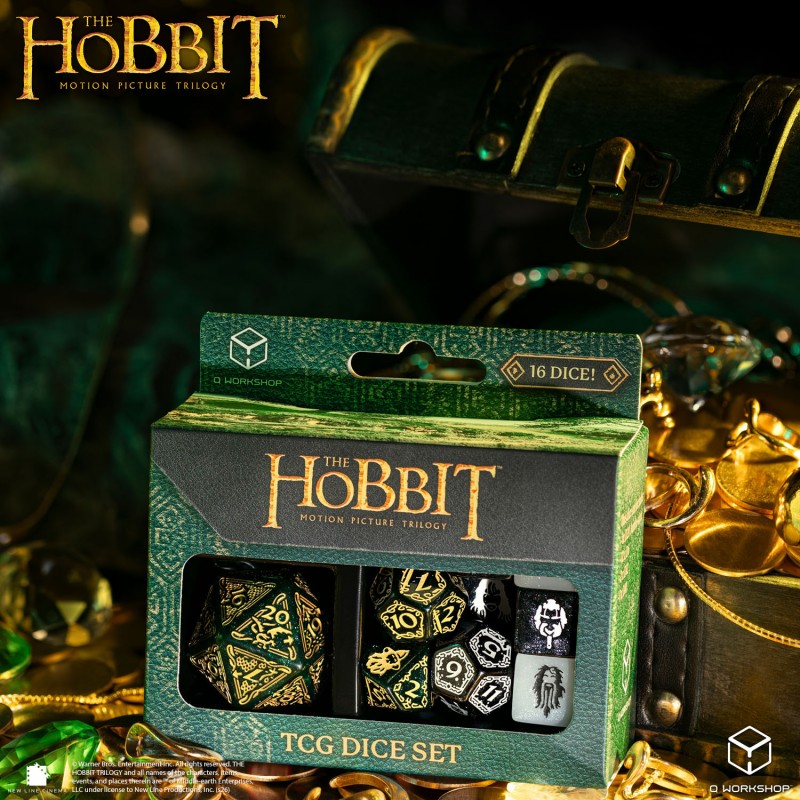 The Hobbit TCG Dice Set - Verdant Grove (Preorder)