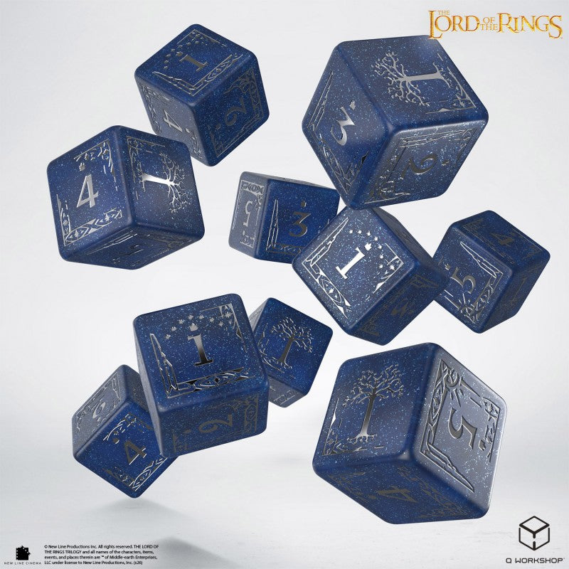 The Lord of the Rings: Gondor 10xD6 Dice Set (Preorder)