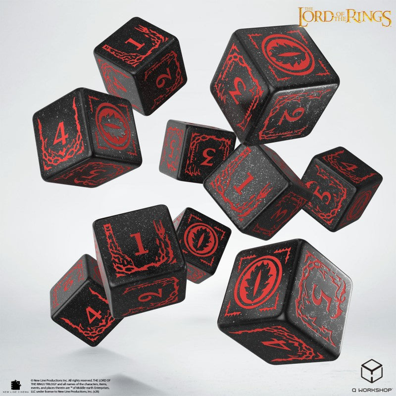 The Lord of the Rings: Mordor 10xD6 Dice Set (Preorder)