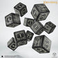 The Lord of the Rings: Moria 10xD6 Glow in the dark Dice Set (Preorder)