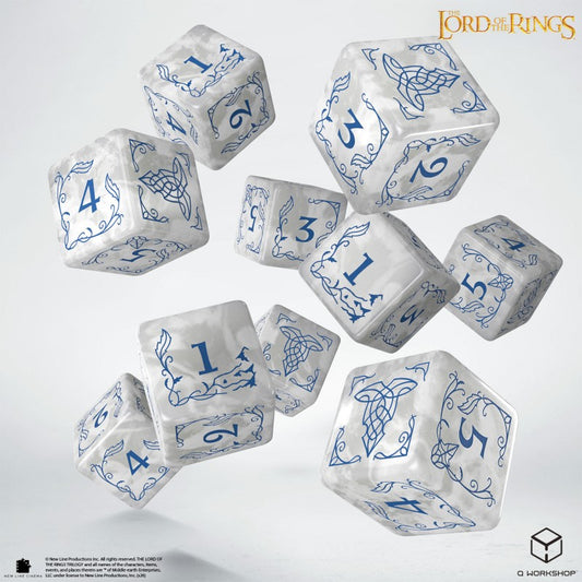The Lord of the Rings: Rivendell 10xD6 Dice Set - Stone (Preorder)