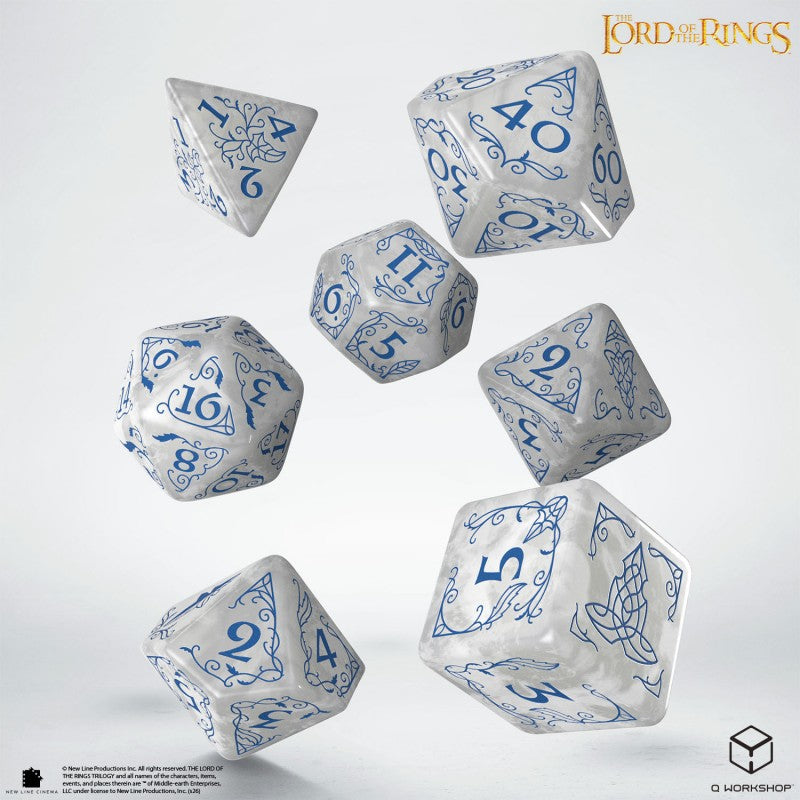 The Lord of the Rings: Rivendell Dice Set - Stone (Preorder)