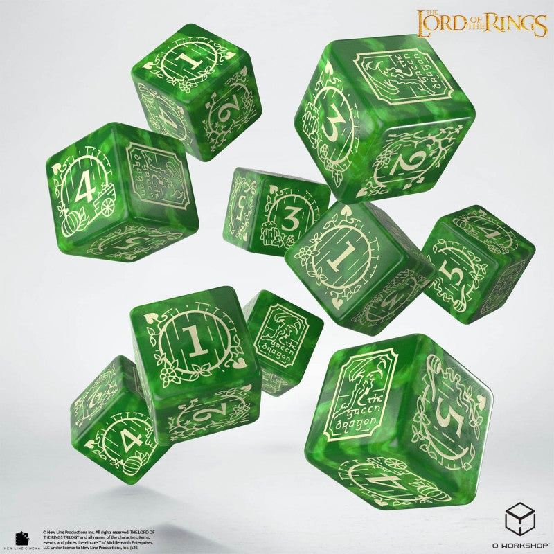 The Lord of the Rings: Shire 10xD6 Dice Set (Preorder)